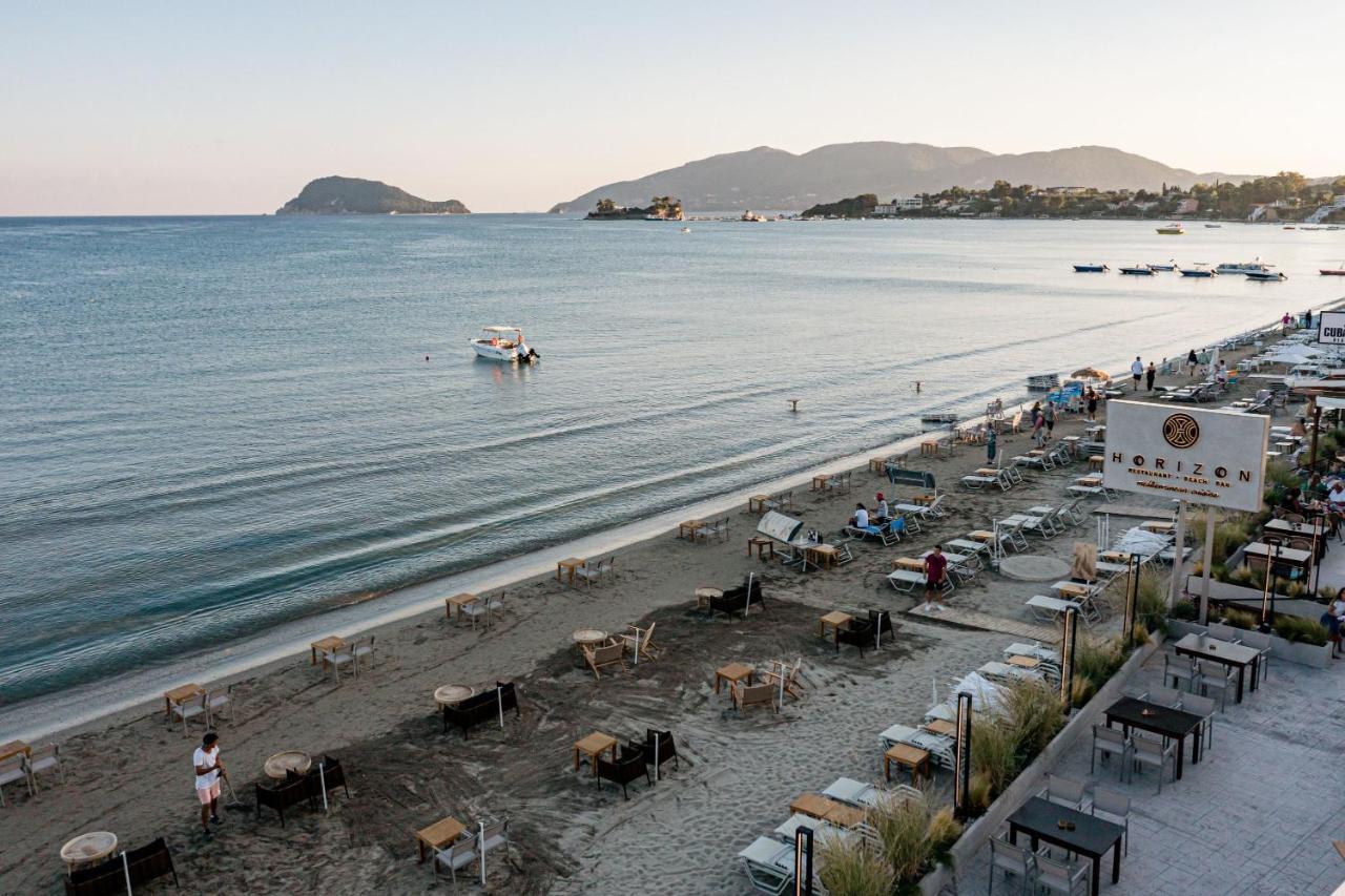 Horizon Apartments - Beachfront Luxury, By Zantewize Laganas Bagian luar foto